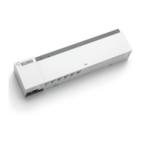 Rehau NEA SMART 2.0 Quick Install Manual