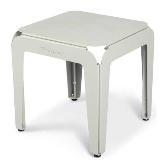 Weltevree Bended Stool Product Manual