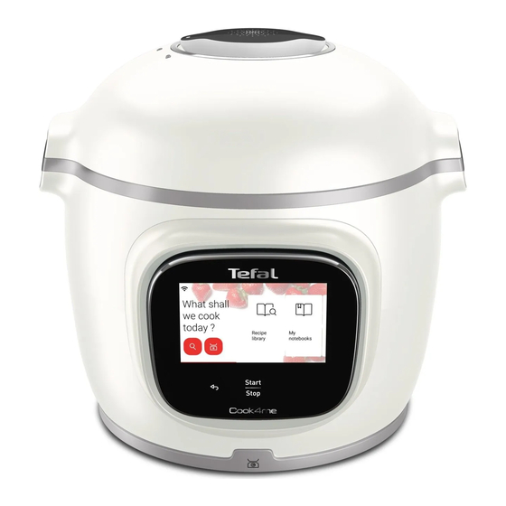 TEFAL Cook4me Touch Pro Manual