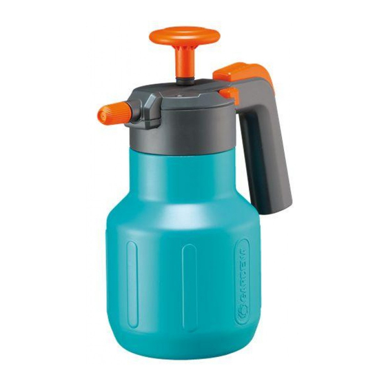 Gardena 1,25 l Operating Instructions