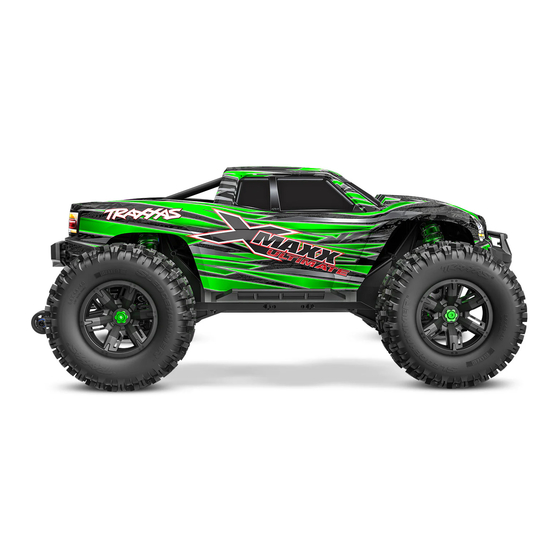 Traxxas X-Maxx Ultimate 77097-4 Owner's Manual