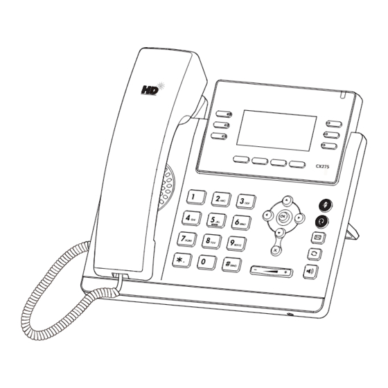 Yealink AV-275 Quick Start Manual