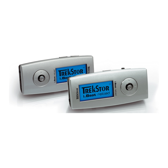 TrekStor i.Beat reload 256MB User Manual