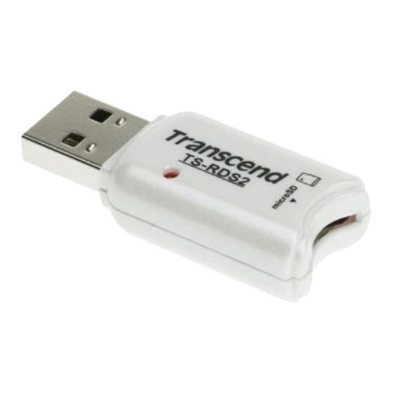 Transcend TS-RDS1 User Manual
