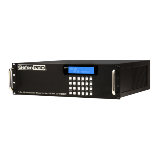 Gefen GEF-HDFST-MOD-16416-HDELR User Manual