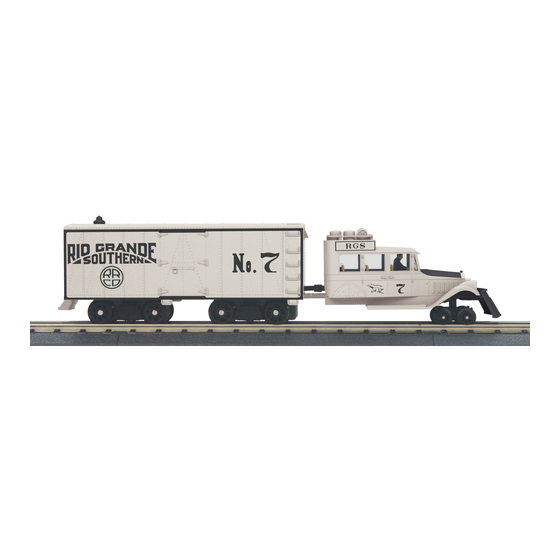 Rail King RAILKING GALLOPING GOOSE Manuals