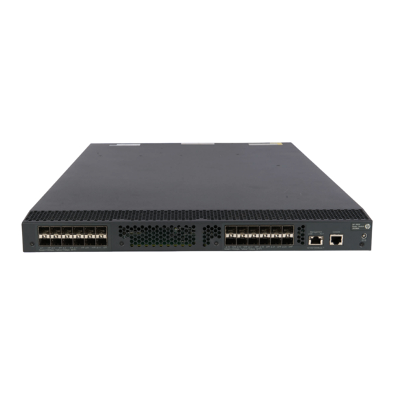 Hewlett Packard Enterprise 5920 Series Configuration Manual