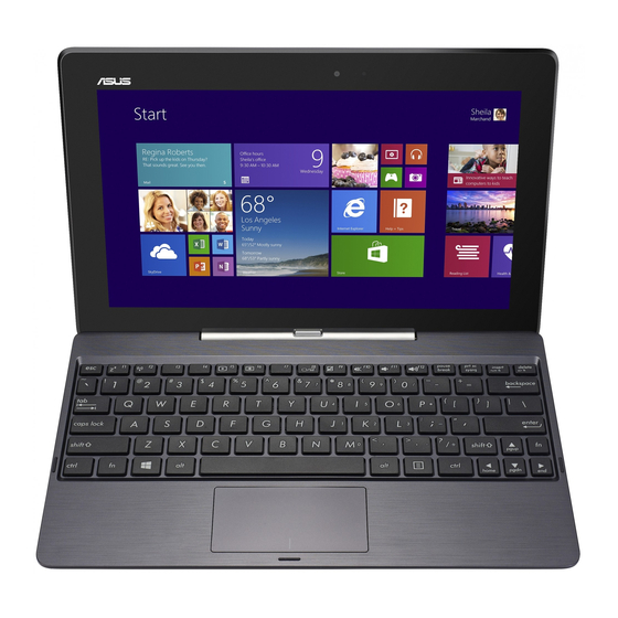 Asus T100 Manual