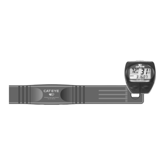 Cateye CC-HB100 Manual