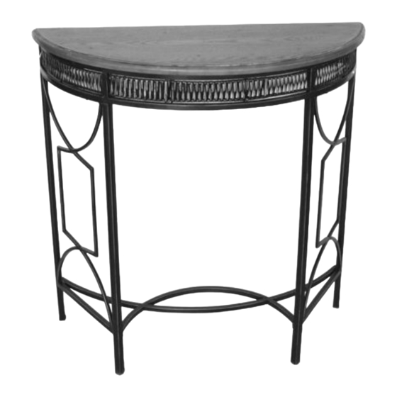 Safavieh Furniture Rosalie AMH6581 Manual