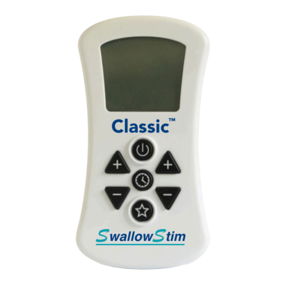 Spectramed Classic SwallowStim Device Manuals