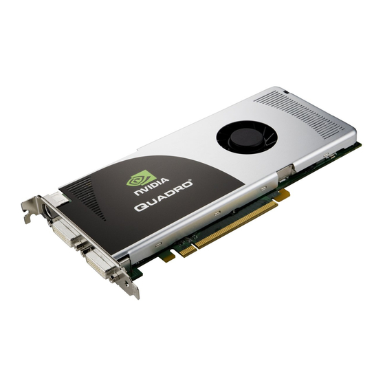 Nvidia Quadro FX 3700 Specification