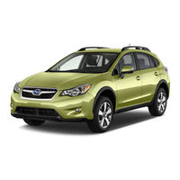 Subaru XV Crosstrek hybrid Quick Reference Manual
