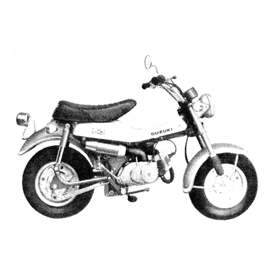 Suzuki RV50 Manuals | ManualsLib