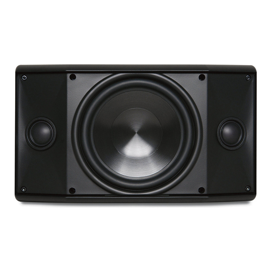 Proficient Audio Systems AW650blk Owner's Manual