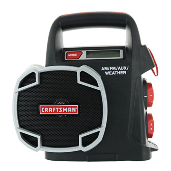 Craftsman 315.101260 Operator's Manual