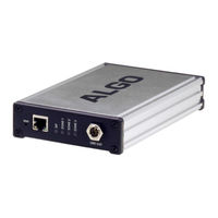 Algo 8373 Installation/Configuration Manual