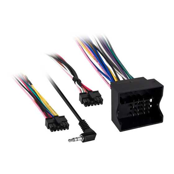 Axxess AX-ADVW01 Installation Instructions Manual