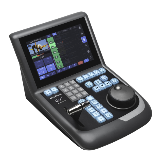 GRASS VALLEY LIVETOUCH User Manual