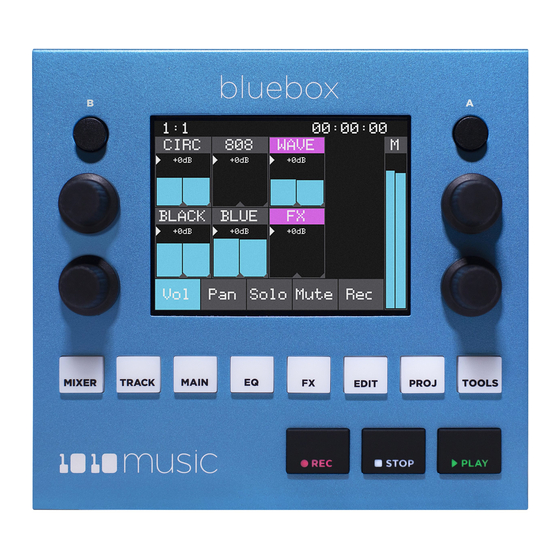 1010music BlueBox User Manual