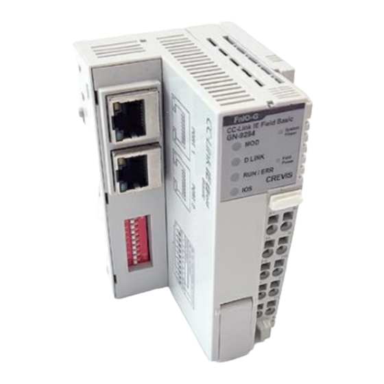CREVIS FnIO G-Series User Manual