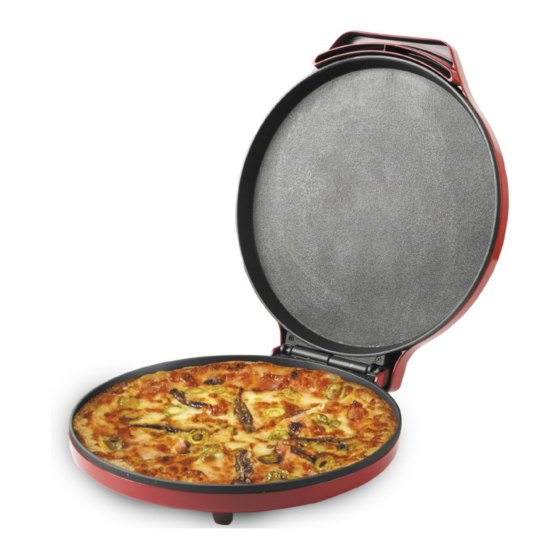 Impecca Courant CPM-1200R Pizza Maker Manuals
