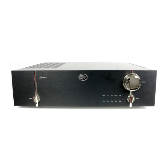 Soundastic Ultimate Installation And Operation Manual