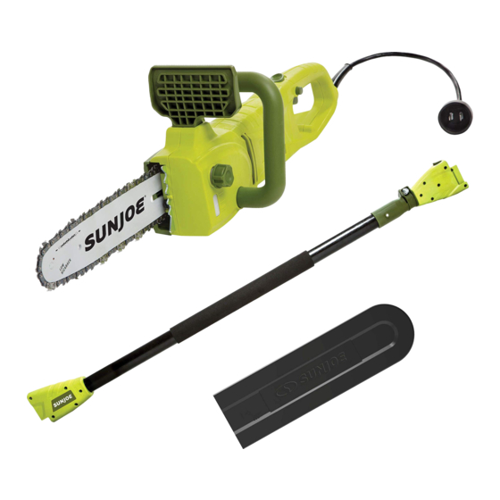 SNOWJOE sunjoe SWJ807E Operator's Manual