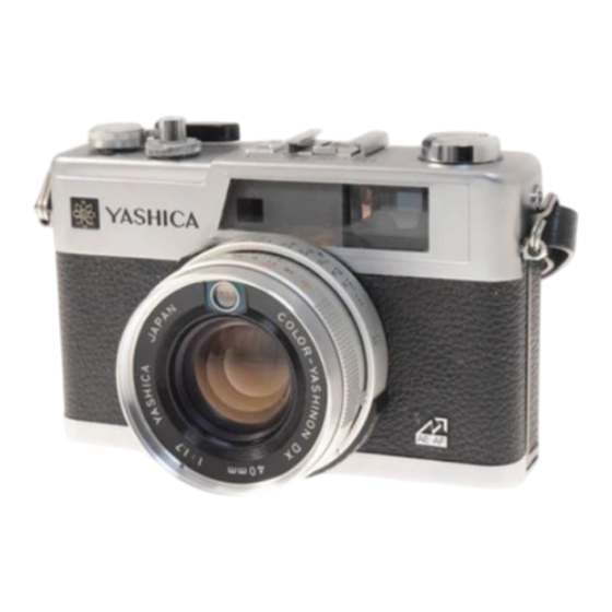 Yashica ELECTRO 35 GX Manual