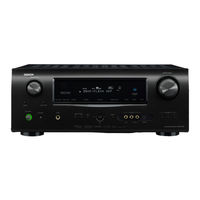 Denon 1910 - AVR AV Receiver Owner's Manual