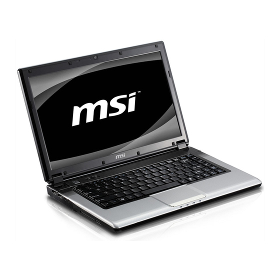 MSI CR420 User Manual