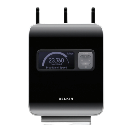Belkin N1 vision User Manual