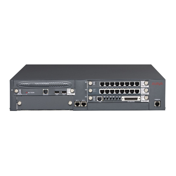 Avaya G700 Overview Manual