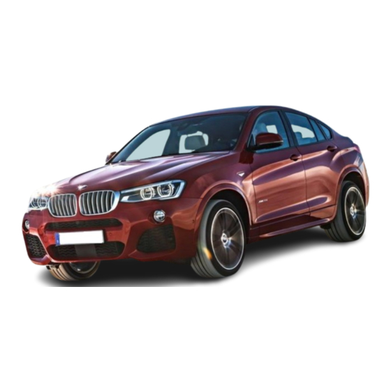 BMW X4 Product Manual