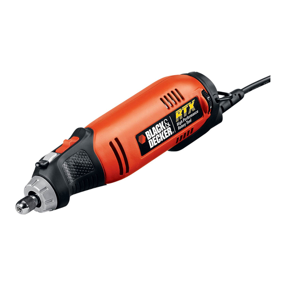 Black & Decker RTX Instructions For Use