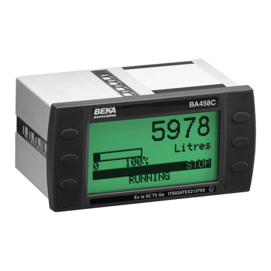 BEKA BA458C Manual