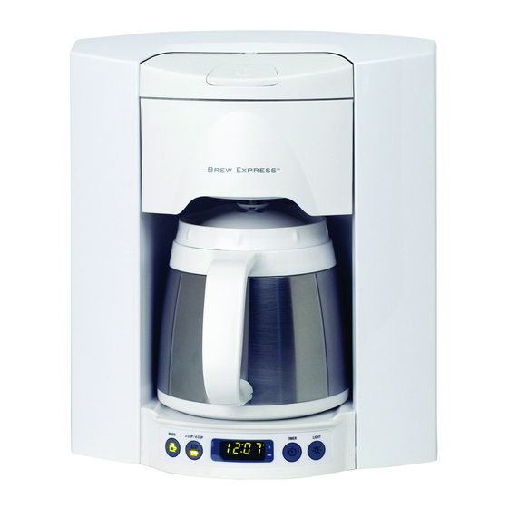 Brew Express BE-110 Installation Manual