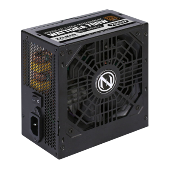 ZALMAN WATTGIGA Series User Manual