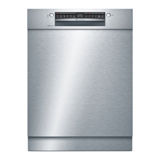 Bosch SGU4HCS48E Information For Use
