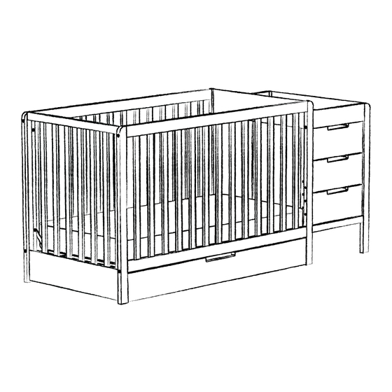 DaVinci carter's Colby F11991 Crib Manuals