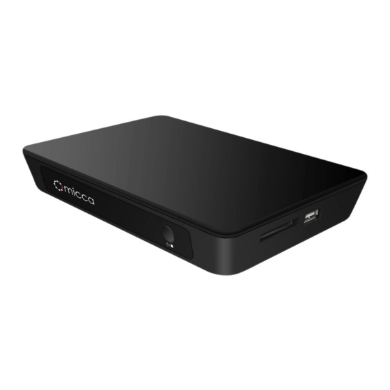 Micca MPLAY-HD Owner's Manual