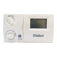 Vaillant VRT 390 Operating And Installation Instructions
