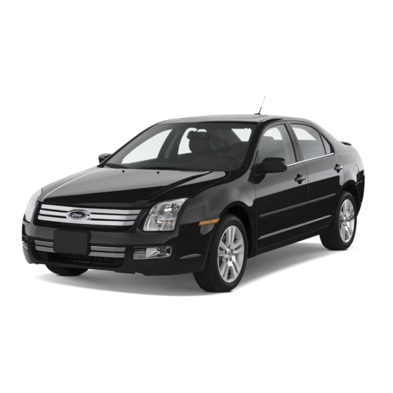 Ford 2008 Fusion Owner's Manual