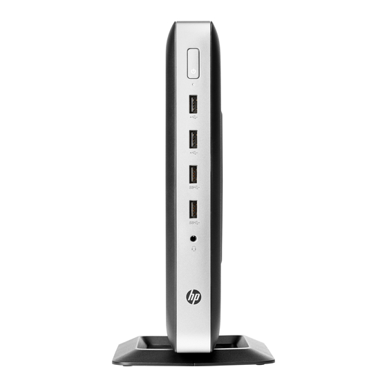 HP t630 Thin Client Troubleshooting Manual
