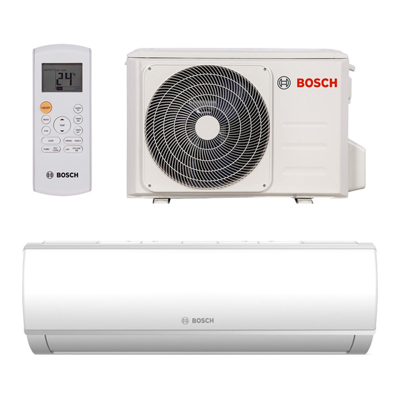 Bosch Climate 5000 RAC 2,6-2 OU Manuals