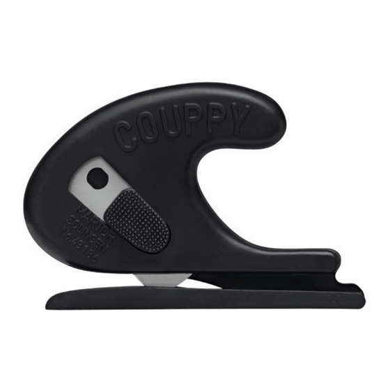 Martor SECUMAX COUPPY Manual