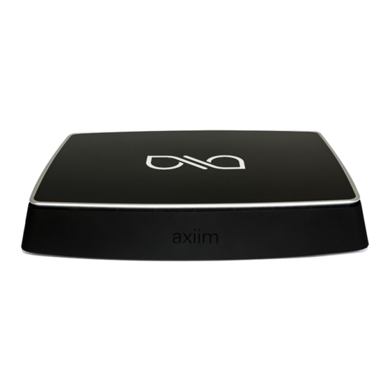 axiim Q UHD Owner's Manual