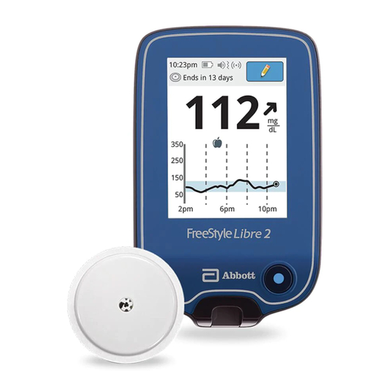 Freestyle Libre 2 Quick Start Manual