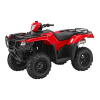 Honda TRX500FA7 Owner's Manual