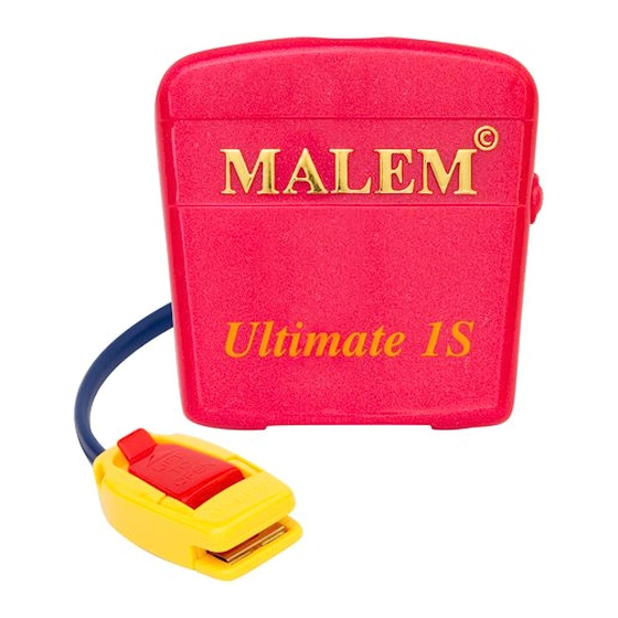 Malem Ultimate 1S Enuresis Alarm Manual